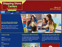 Tablet Screenshot of childcareinfredrick.com